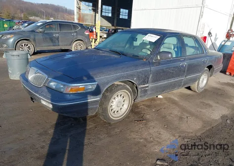 1996 Mercury Grand Marquis Ls/Bayshore from USA, damaged, VIN 2MELM75W8TX609431